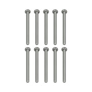 Honda Motorcycle ATV 4 x 55mm Lens Screws Pk/10 - Replaces Honda OEM 93500-04055-4J — 49-0145-02-rear.jpg (49-0145)