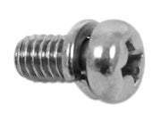 Universal motorcycle Ignition Point & Plate Lock Screw Pk/10 4x 8mm