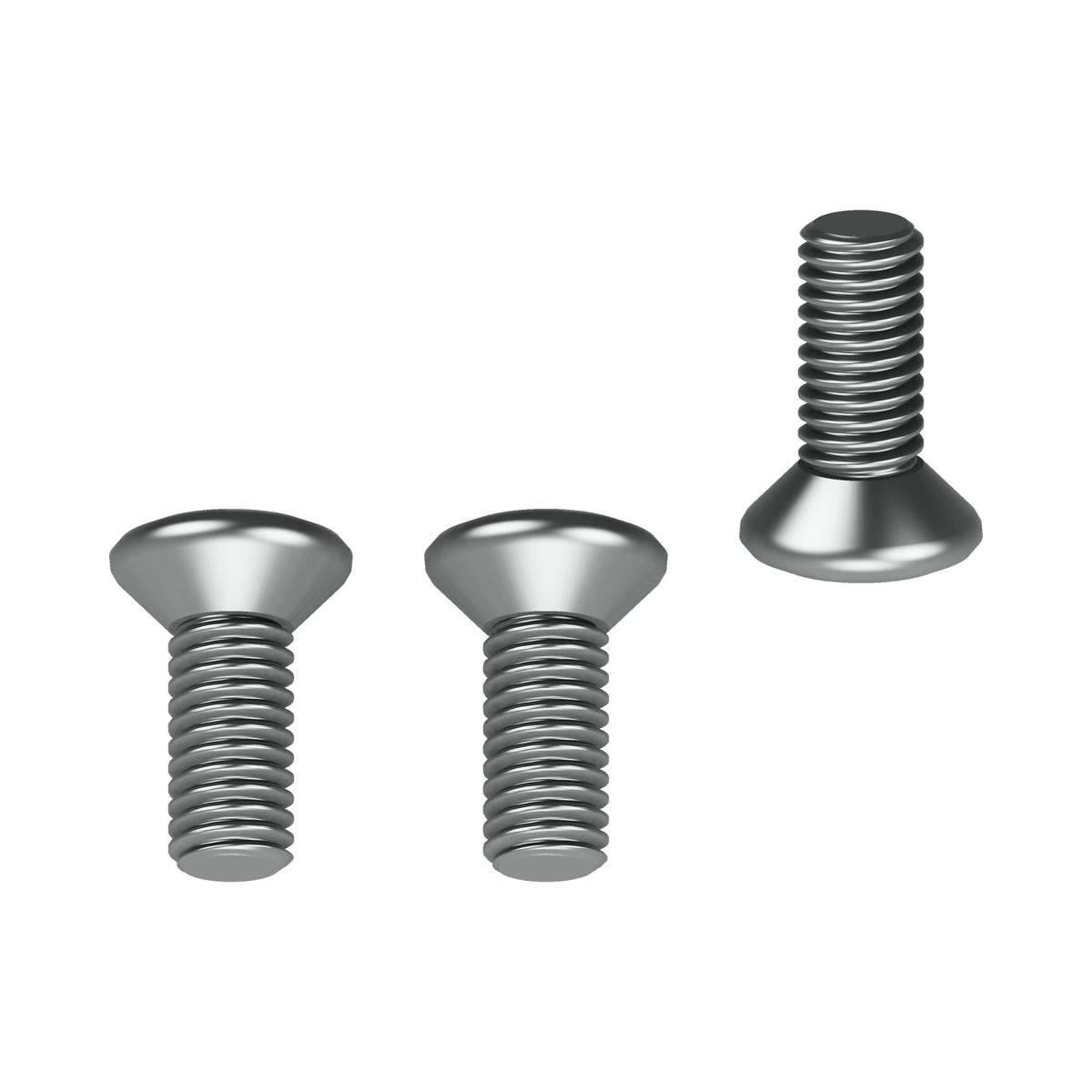 Honda TL250 XL250 XL350 Clutch Cover Screw Set - Replaces Honda OEM 93700-06016-0B — Underside