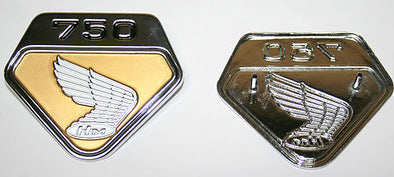 Side Cover Emblem Set 1969-70K ~ Gold