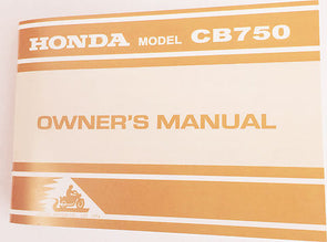 Owner's Manual 1975 CB750K5