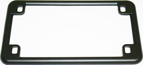 Universal motorcycle Matte Black USA License Plate Frame