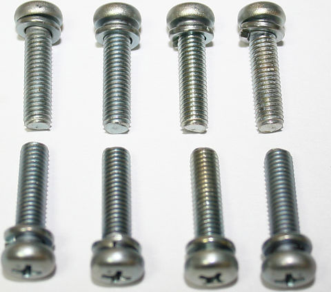 Motorcycle Carburetor Cap Screw Set/8