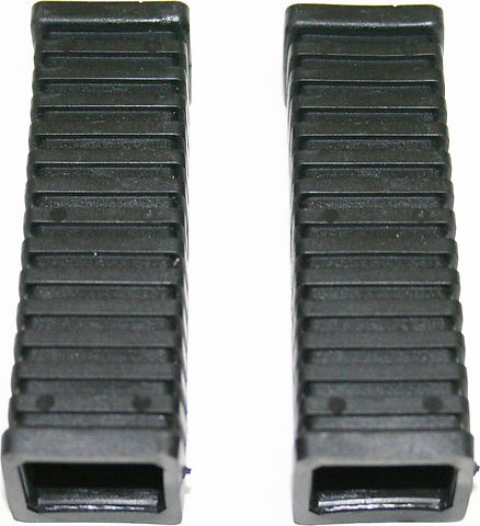Honda CB100K CB125S CB175K CB200 Passenger Rear Footrest Rubber Set OEM 95011-31000
