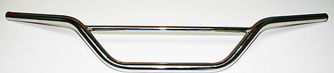 Universal motorcycle Vintage MX Handlebar Chrome 7/8 Inch