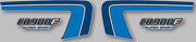 Honda CB900F 1982 Side Panel Stripe & Logo Decal Set Silver Model