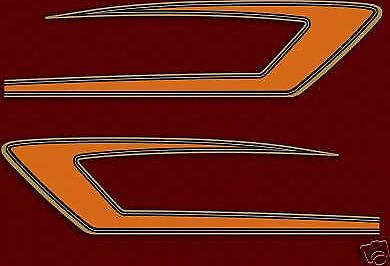 CB750F 1977-78 Gas Tank Stripe Decals