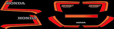 CB750F 1982 Decal Set ~ Black Model