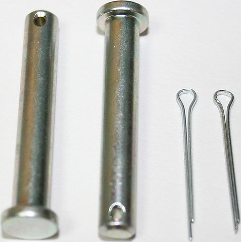 Honda CB1000 CB450K CB550F CB550K Passenger Rear Footpeg Pin & Cotter Pin Set OEM 95015-83000