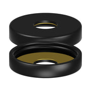 Swingarm dust seal caps left view, SKU 73-1028
