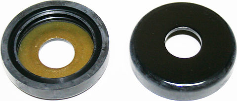 Honda CB750 / CB650 / CB550 / CB400F / CB360 Swingarm Dust Seal Cap Set/2 OEM 52144-362-000
