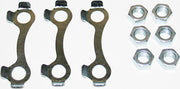 Honda CB750K / CB550K / CB550F / CB500K Tongued Front Disk Rotor Washer & Nut Set