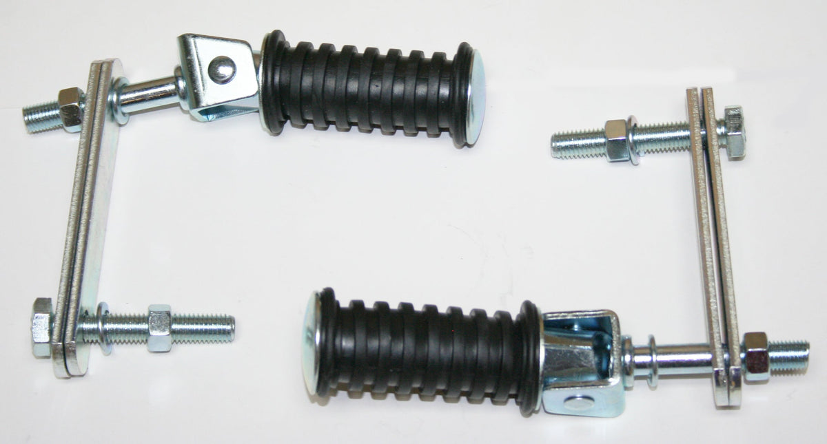 Honda XR400R Swing Arm Mounted Enduro Rear Passenger Footpegs