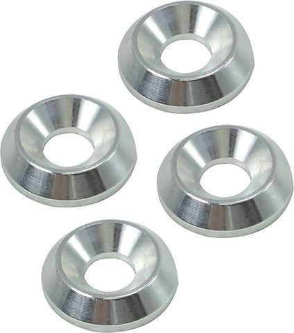 Universal motorcycle 8mm Flathead Trim Washers Pk/4 Joker Machine