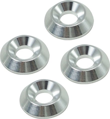 Universal motorcycle 6mm Flathead Trim Washers Pk/4 Joker Machine