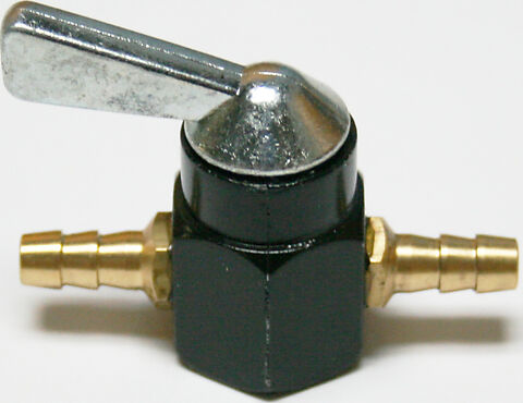 Universal motorcycle Inline 6mm Fuel Tap / Fuel Valve