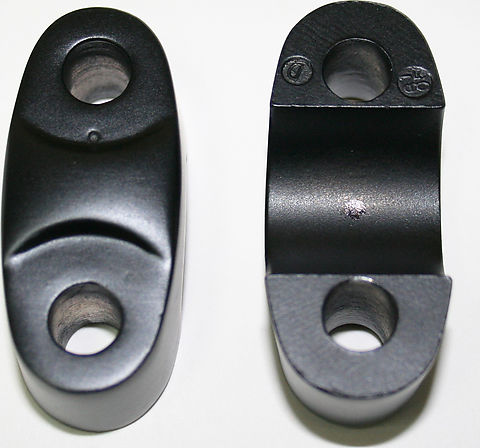 Honda Handlebar Clamp Set CB200 CB350 CB360 CB450 CB550 CB750 OEM 95014-22200