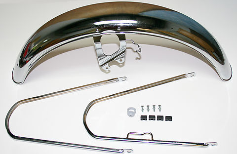 72-76 Honda CB750 CB550 Chrome Stock Type Front Fender 61100-341-700XW