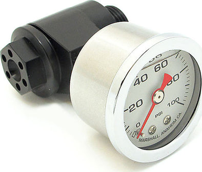 Oil Pressure Gauge Assembly ~ Black ~ Joker Machine