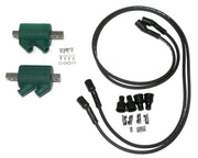 Honda CB750 CB900 CB1000 CB1100 Dynatek Performance High Output 3 Ohm Ignition Coil Set/2 with Plug Wires
