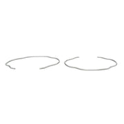 Honda CB750 CB550 CB500 CB650 Fork Seal Stopper Metal Ring Pk/2 - Replaces Honda OEM 51447-KL4-951 — approved 3D model (73-0940)