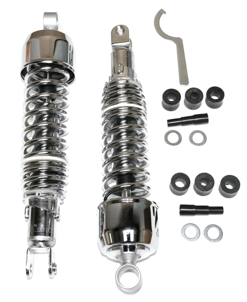 Honda 3/16" 335mm Eye to Clevis CB750 CB650 CB550 CB500 CB450 CB400 CB360 CB350 Shock Absorber Set