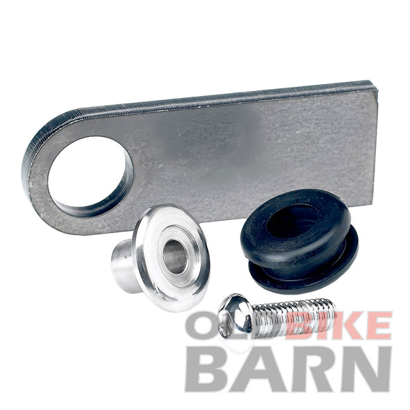 Rubber Mount Finger Tabs - 1/4" Thick - Aluminum Washer