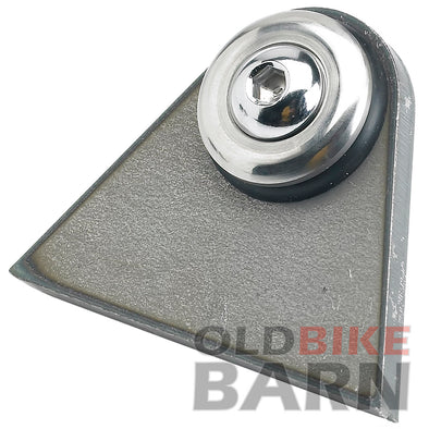 Rubber Mount Triangular Tabs - 1/4" Thick - Aluminum Washer