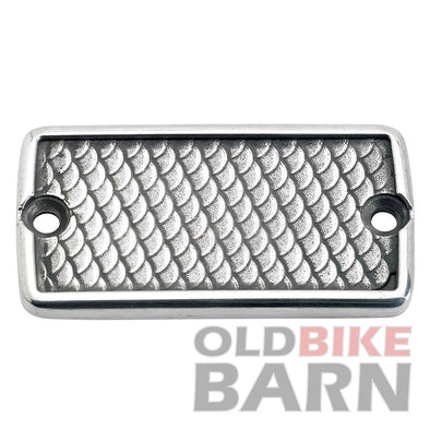 Fish Scale Master Cylinder Cover - Semi Polished