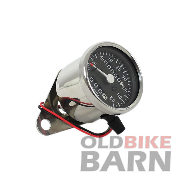 0-160 MPH Mini Speedo w/ Tripometer