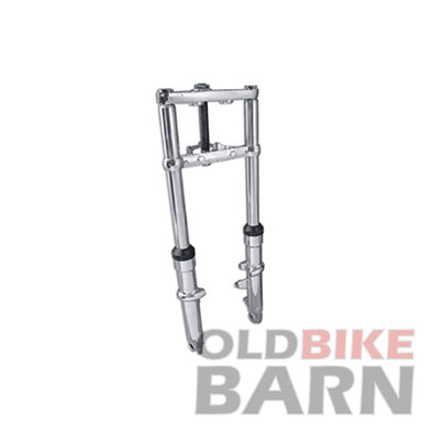 41mm Dual Disc Fork Assembly with Chrome Sliders
