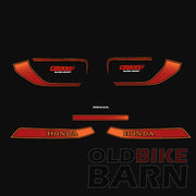 Honda CB900F Complete Decal Set Black Model