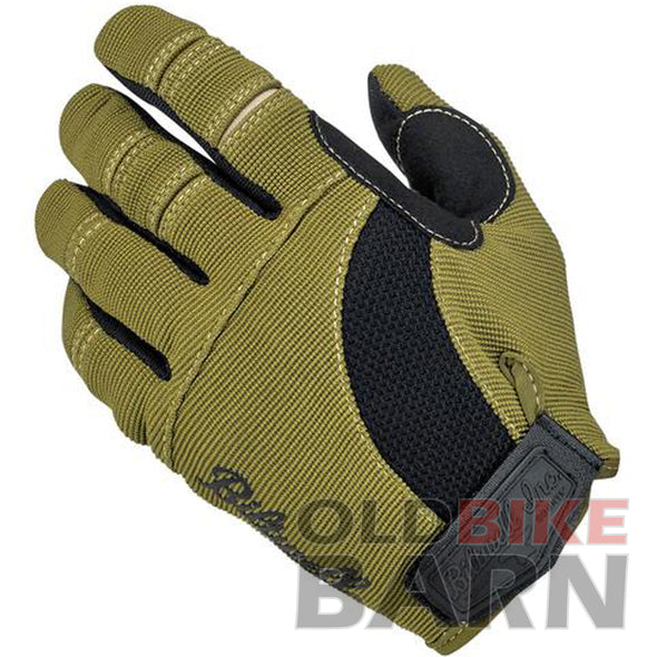 Biltwell Moto Gloves - Olive/Black