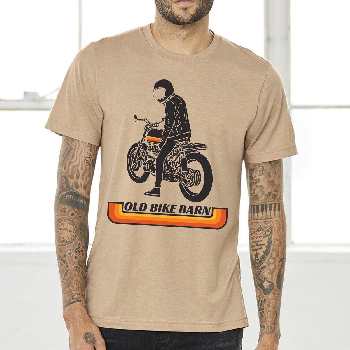 Motorcycle Retro Scrambler T-Shirt
