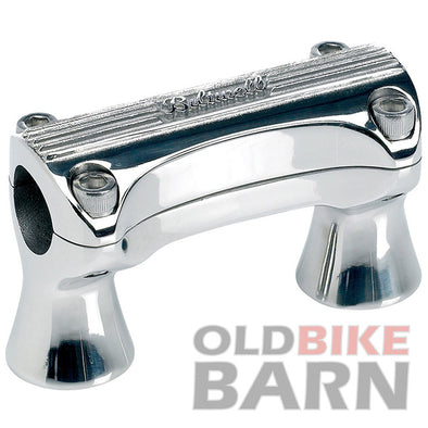 Biltwell Thunder Risers - Polished Stainless