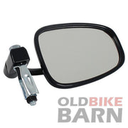 Universal motorcycle Black Universal Bar End Mirror