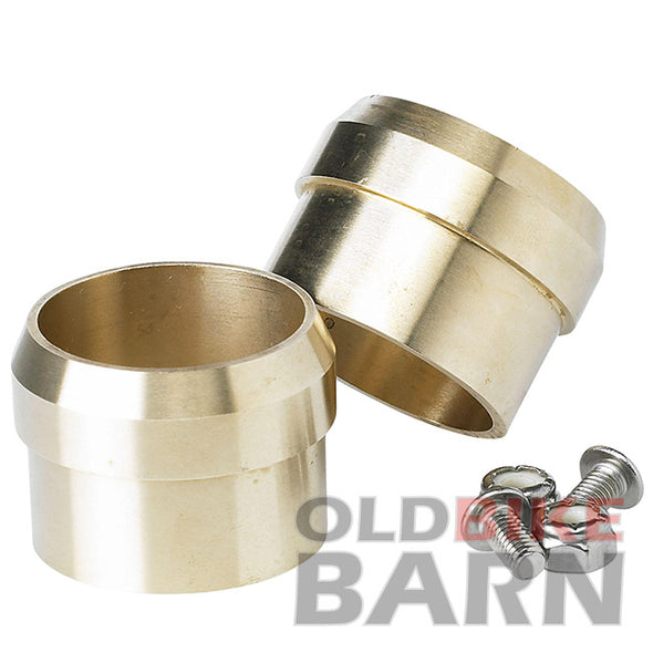 Brass Exhaust Tips For 1.5 Inch OD Pipes