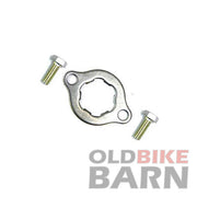 Honda 68-73 CB/CL350 CB350F FR Sprocket Lock Plate Set OEM 23811-292-000