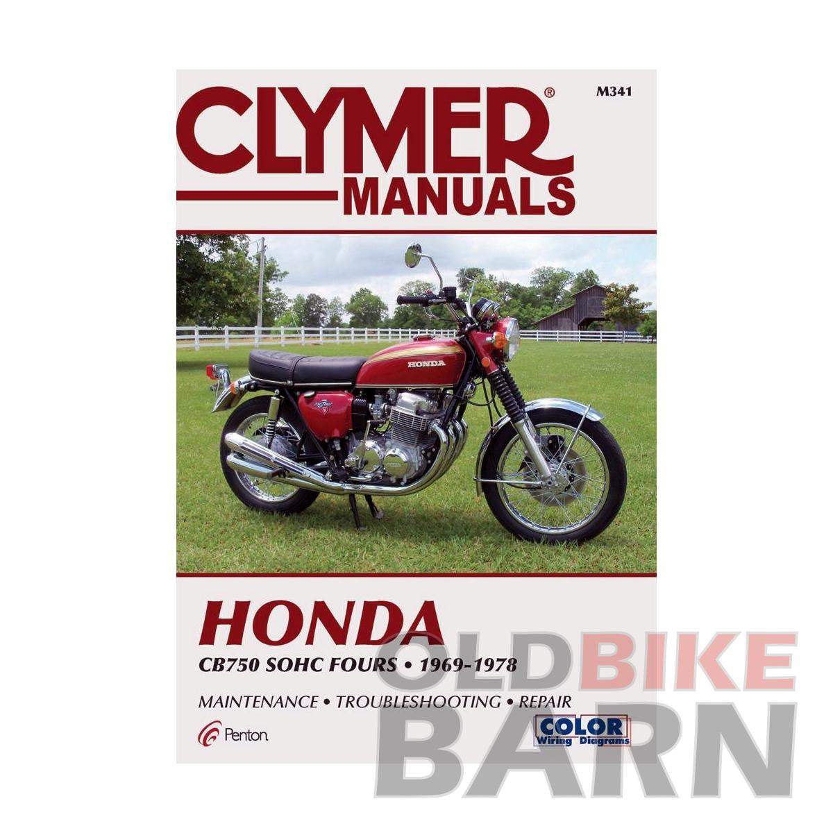 Honda 69-78 CB750 Repair Manual – Old Bike Barn