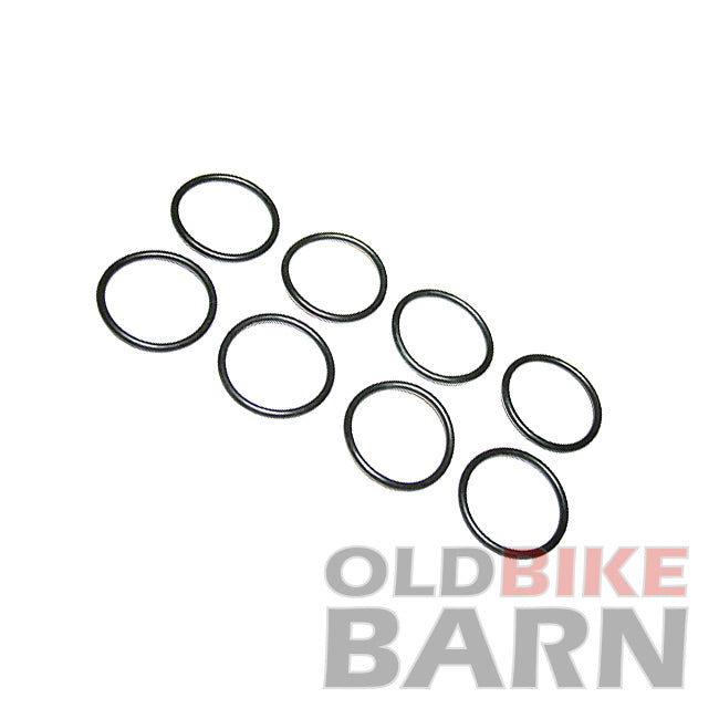 Honda CB350F / CB400F Valve Tappet Cover O-Ring Set/8 OEM 91302-001-020