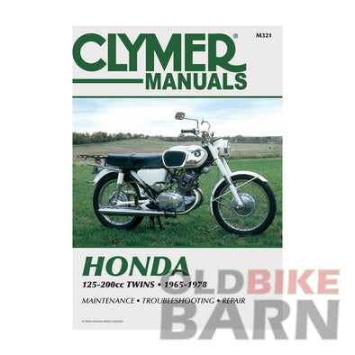 Honda 74-76 CB200 Repair Manual