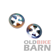 Honda CB350 / CB750 / CB900 Goldwing Side Cover Emblem Fixing Nut Pk/2 OEM 90313-567-000