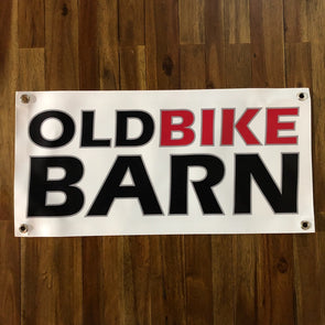 Old Bike Barn Shop Banner