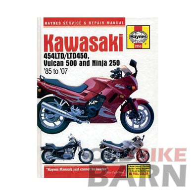 Kawasaki 90-04 EN500 Repair Manual
