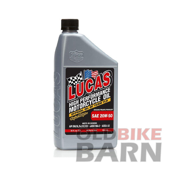 Lucas Motorcycle Oil 20W-50 SAE