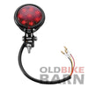 Satin Black Mini Bates Style LED Tail light