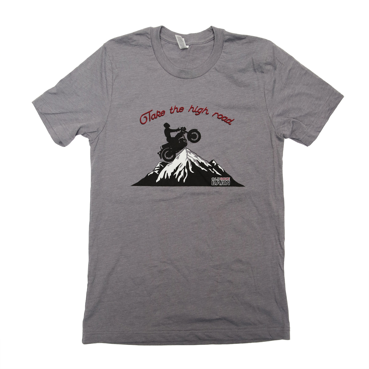 Motorcycle Take the High Road Tee