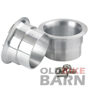 Trumpet Exhaust Tips - Aluminum - For 1.75 Inch OD Pipes